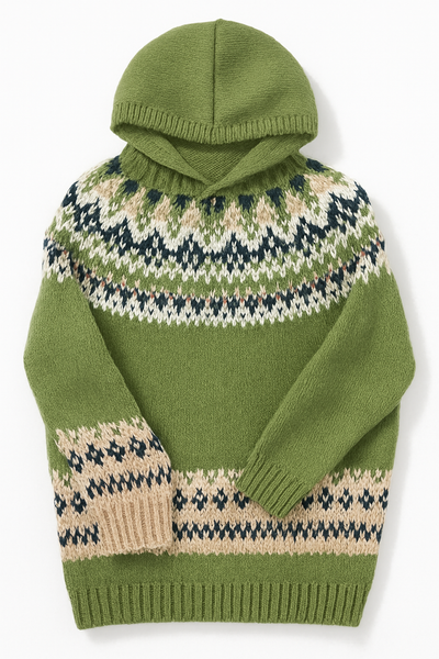 Zimowe Marzenie – Dziany Sweter